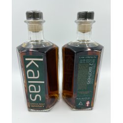 KALAS - 2 BROTHERS - Oloroso Sherry Fad - Cask Strength 66,47% - SIDSTE FLASKE