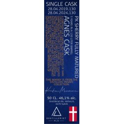 KALAS - AGNES CASK - PX Sherry Single Cask 46,1%