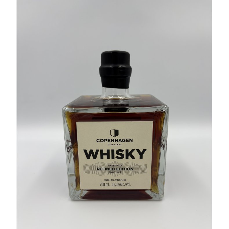 COPENHAGEN DISTILLERY REFINED EDITION WHISKY BATCH NO. 3