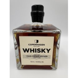 COPENHAGEN DISTILLERY CASK OWNER EDITION CASK NO. H032